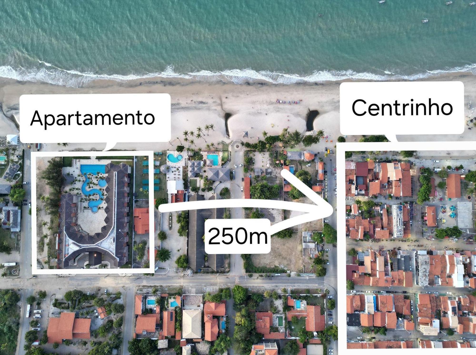 Kariribeach319A Flat 1Q Com Vista Maravilhosa Cumbuco Exterior photo